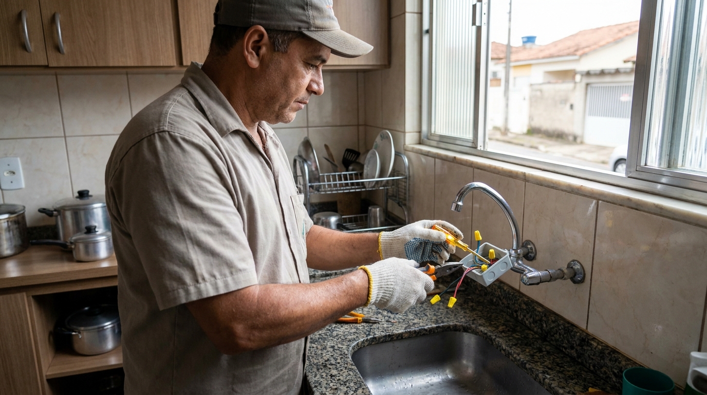 Adequação de Ponto Elétrico em Guarulhos‑SP