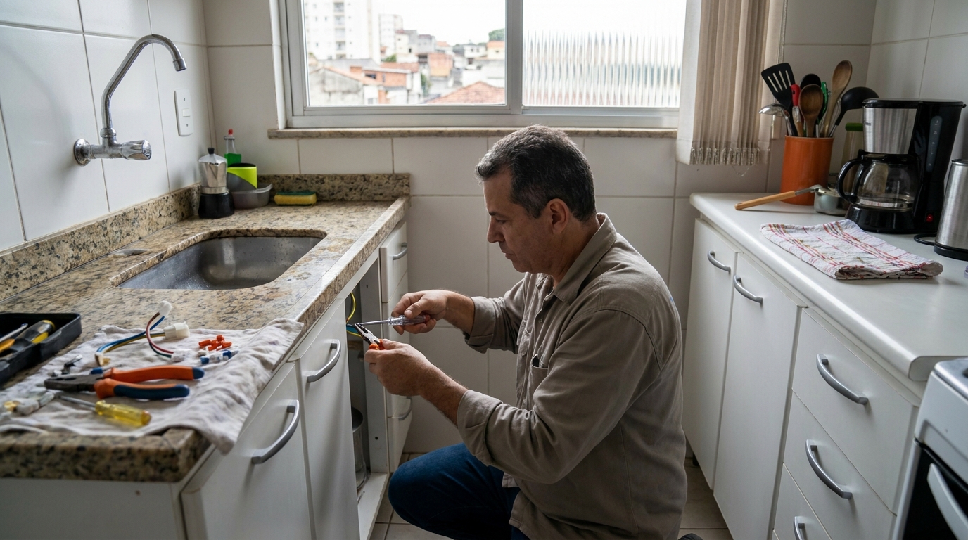 Troca de Torneira Elétrica em Guarulhos‑SP